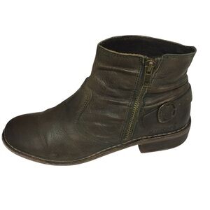 Kickers Leather Upper Ankle Women Boots 39